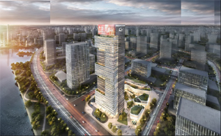 中國(guó)自貿(mào)區(qū)信息港總部大廈   15.5萬(wàn)平米 中國(guó)自貿(mào)區(qū)信息港總部大廈   15.5萬(wàn)平米